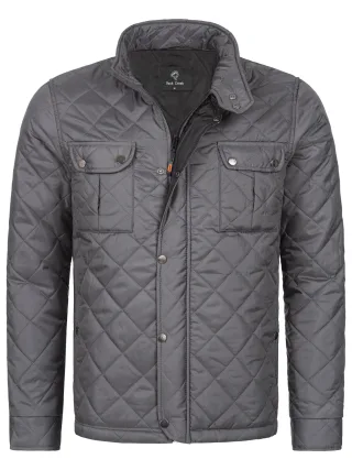 Rock Creek Steppjacke Dunkelgrau