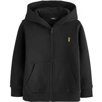 Next Hoodie Kapuzenjacke mit Reißverschluss und Hirsch (1-tlg)