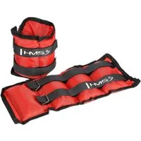 HMS Trainingshilfe Gewichtsmanschetten OB03 (für Knöchel und Handgelenk) - 1 Set 2x1,5kg