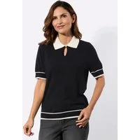 Witt Strickpullover Halbarm-Pullover Kurzarm Jersey
