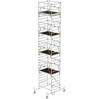 Munk Rollgerüst SG 1,35 x 1,80 m mit Fahrbalken & Doppel-Plattform - 173837