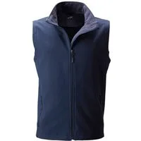 James & Nicholson Funktionsweste Herren Promo Softshell Vest / Wasserabweisend, winddicht