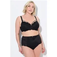 Ulla Popken Bügel-BH Bügel-BH Zierbänder abnehmbar Softcups