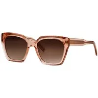 Marc O'Polo Sonnenbrille Modell 506240 Form Butterfly, Logoschriftzug auf Bügel, Kunststofffassung