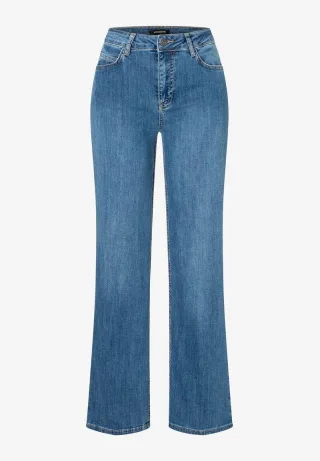 MORE & MORE - Gerade Jeans blau - Gr. - 34