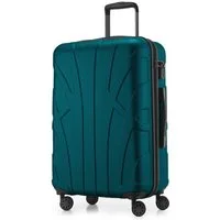 Suitline Koffer S1, 4 Rollen, mittelgroßer Hartschalen-Koffer Check-In Reisekoffer TSA 68 L