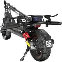 iscooter E-Scooter Elektroroller mit ABE-Zulassung, zwei Motoren, 60~80 km Reichweite, Geeignet für alle Geländearten,MAX 35° Steigung