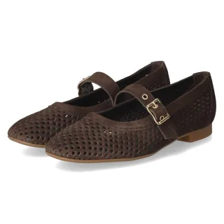 Paul Green Ballerinas  Braun - Gr. 42 -  Echt Leder