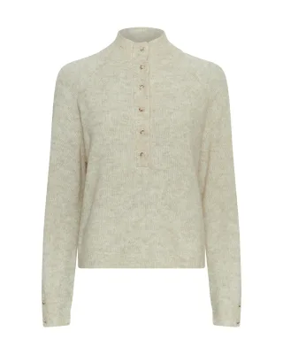 msch copenhagen - MSCHMilania Hope M Pullover oatmeal melange - Gr. - M