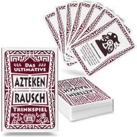 Goods+Gadgets Spiel Lustiges Kartenspiel & Trinkspiel für Erwachsene, Freunde & Party, Aztekenrausch Partyspiel, Das wohl lustigste Trinkspiel