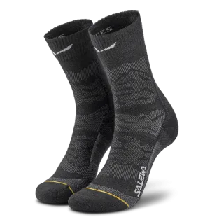 SALEWA - Ortles Merino Crew Socke Damen - Schwarz (Gr.36-38)