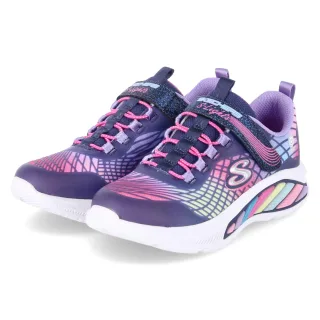 Skechers Low Sneaker RAINBOW CRUISERS  Lila - Gr. 27 -  Textil