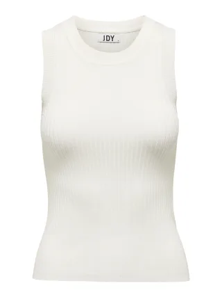 JDY - JDYAYA TANK TOP KNT NOOS Cloud Dancer - Gr. - M