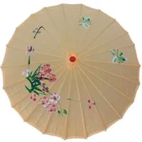 Yudu Sonnenschirm Asia Schirm Dekoschirm Fengshui Stoff