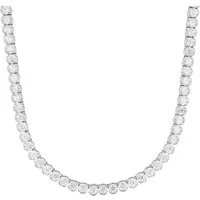 JOOP! Collier Tennisgliederung, mit Zirkonia (synth)