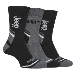 3er-Pack Herren Wanderstiefelsocken | Leistungsstarke Outdoorsocken für das Wandern