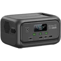 BLUETTI Stromerzeuger Elite 10 Solargenerator 200W / 128Wh Mini-Tragbare Powerstation, 0,2 in kW, (LiFePO4 Batterie mit 200W AC Steckdose, 10ms UPS Backup), Schnellladung Solargenerator für Camping, Reisen, Outdoor, Notfälle