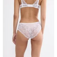 Triumph Slip Comfort Allure Hipster mit floraler Stretch-Spitze, elastisch, Mesh-Einsätze, femininer Look