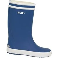 Aigle Regenstiefel Lolly-Pop 2 blau/weiß Gummistiefel