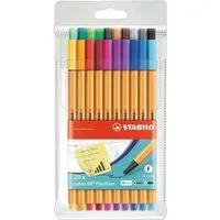 STABILO Buntstift Fineliner STABILO® point 88® walletFineliner STABILO® point 88® Etui