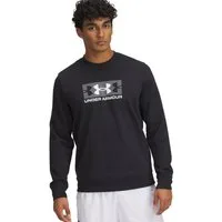 Under Armour® Langarmshirt UA RIVAL TERRY LOGO CREW Q2 Langarm-Design, aus Baumwolle und Polyester