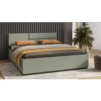 OTTO home Bett Cross, moderner Bettrahmen, Doppelbett in zwei Grössen, stabiles Bettgestell