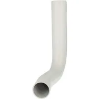 SANIT Spülrohr Spülbogen - versetzt - für WC-Spülkasten - PVC weiß, 40 mm links