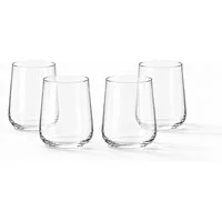 Zoha Glas Trinkgläser Set, Wasserglas BPA-frei, Wasser & Saft, spülmaschinenfest, 12-tlg., 4-teilig, 8-teilig, 12-teilig