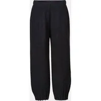 Himalaya Clothing Stoffhose Walkhose aus Merinowolle mit Komfortbund - black / XL