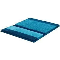 Grund Badematte Room, Höhe 24 mm, rutschhemmend beschichtet, fußbodenheizungsgeeignet, Polyacryl, rechteckig, besonders dichter Flor, Badematte mit Streifen