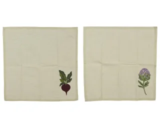Serviette RADISCHEN/ARTISCHOCK