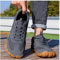 HUSK'SWARE Barfußschuh (Unisex Barfußschuhe für Paare, breite Zehenbox, leichte Freizeitschuhe, Unisex Barfußschuhe für Paare, breite Zehenbox, leichte Freizeitschuhe) rutschfeste Wanderschuhe, Fitnessschuhe für Alltag und Outdoor