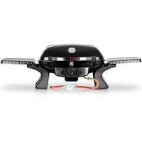 BBQ-Toro Gasgrill Tragbarer Tisch Gasgrill 2 Brenner, Tischgasgrill für Balkon