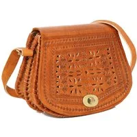 ALMADIH Umhängetasche Leder Damentasche AMIRA traditionelle Ledertasche Schultertasche.