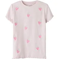 Name It T-Shirt NMFJOLEMO SS SLIM TOP BOX Baumwollmischung, slim fit