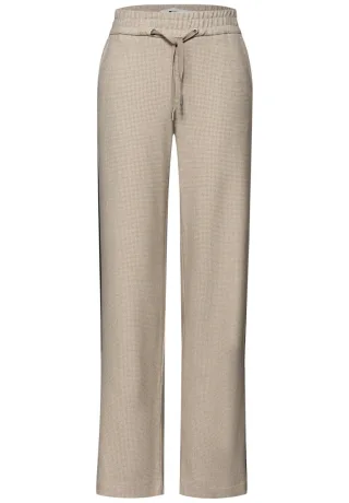 Street One - Straight Leg Hose beige - Gr. - 32
