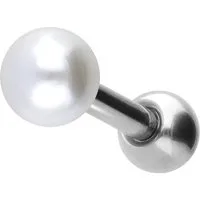 PIERCINGLINE Piercing-Set Titan Ohrpiercing SYNTHETISCHE PERLE (Mini-Barbells, 1-tlg)