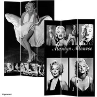 HTI-Line Paravent Paravent Marilyn (Stück, 1 St., 1 Paravent), Raumteiler Sichtschutz Trennwand