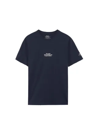 ecoalf - T-shirt - Penfi blau - Gr. - S