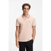 BOSS GREEN Poloshirt Paul Slim Fit Stretch-Baumwoll-Pique mit Polokragen