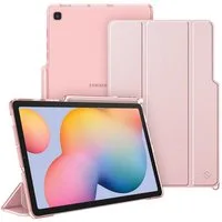 Fintie Tablet-Hülle für Samsung Galaxy Tab S6 Lite 10,4 Zoll 2024/2022/2020 Tablet, Slim Hülle mit Transparenter Rückseite und Auto Schlaf/Wach Funktion