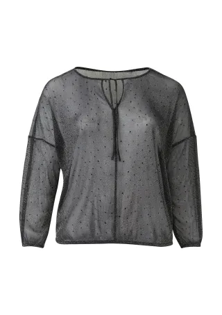 s.Oliver - Bluse schwarz - Gr. - 52