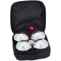 relaxdays Spielzeug-Gartenset 4 Boule Kugeln im Set, (7-tlg)