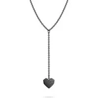 Liebeskind Berlin Kette mit Anhänger Broken Heart Edelstahl