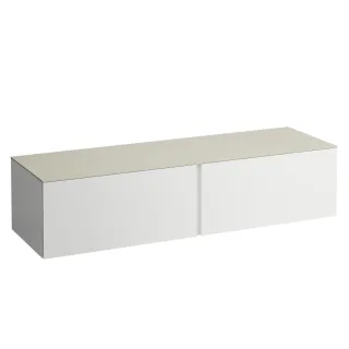 LAUFEN Waschtischunterschrank und Waschtischplatte ALESSI 500x1600x370 H4313300979991