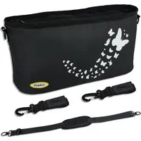 PUNALU Kinderwagen-Tasche Punalu Kinderwagen Organizer mit Schmetterlingsmuster
