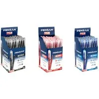 Pensan Kugelschreiber 1.0 mm Strichstärke, Ballpoint, Vorteilspack, 50-tlg