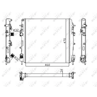 NRF Motork?hler Renault Kangoo 58317A