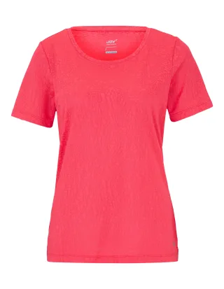 JOY sportswear - FEA T-Shirt hibiscus red - Gr. - 42