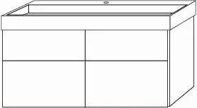 Sanipa Waschtischunterbau mit Auszügen 3way BP9871B